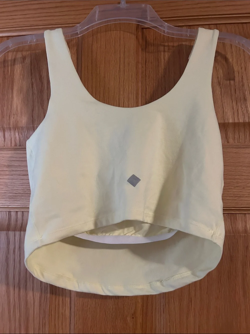 LuLaRoe Rise Butter Yellow Sports Bra | Size Small